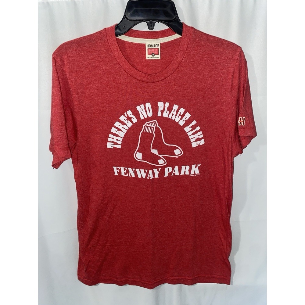 Homage Boston Red Sox No Place Like Fenway Park T Shirt Medium